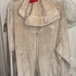 The North Face Women's Beige Teddy Jacket